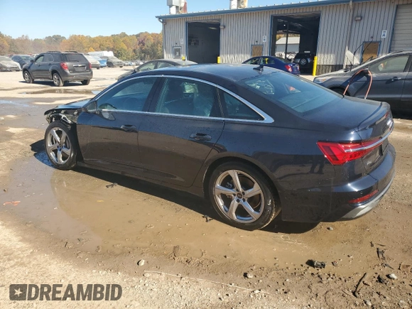 2024 Audi A6 Prestige with VIN WAUM2BF23RN054583, listed as a Copart auction lot 76031524 with 1,108 mi miles and Salvage Title. Bid and sale history available at carsss.com. Image 2.