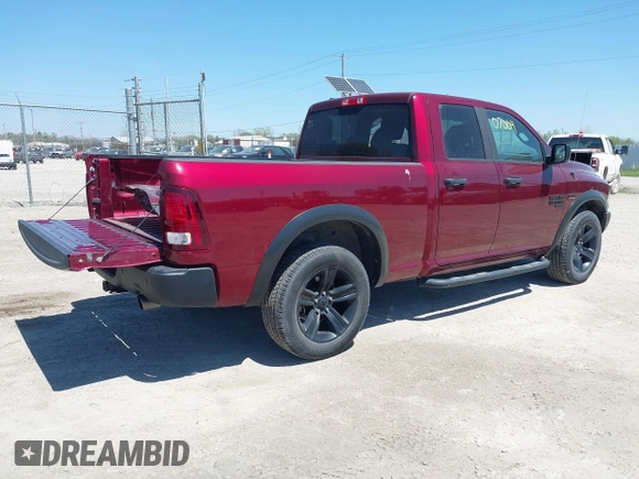 2022 Ram 1500 Warlock with VIN 1C6RR7GT6NS121205, listed as a IAAI auction lot 42207004 with 24,766 mi miles and . Bid and sale history available at DreamBid. Image 4.