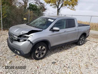 2018 Honda Ridgeline RTL-T z VIN 5FPYK3F60JB011620, wystawiony jako Copart lot #77128654 z przebiegiem 136 738 mil mil oraz Szkody całkowita. Historia ofert i sprzedaży dostępna na DreamBid. Obrazek 1.