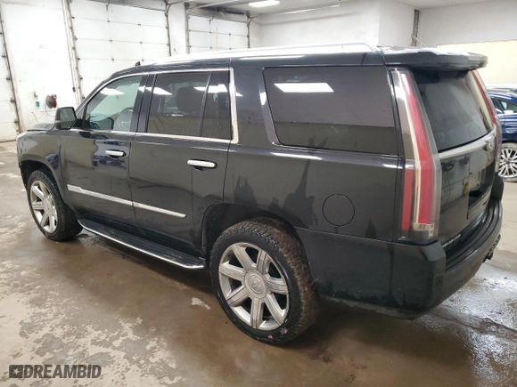 2017 Cadillac Escalade Luxury with VIN 1GYS4BKJ7HR196728, listed as a Copart auction lot 79030854 with 219,700 mi miles and Salvage Title. Bid and sale history available at carsss.com. Image 2.