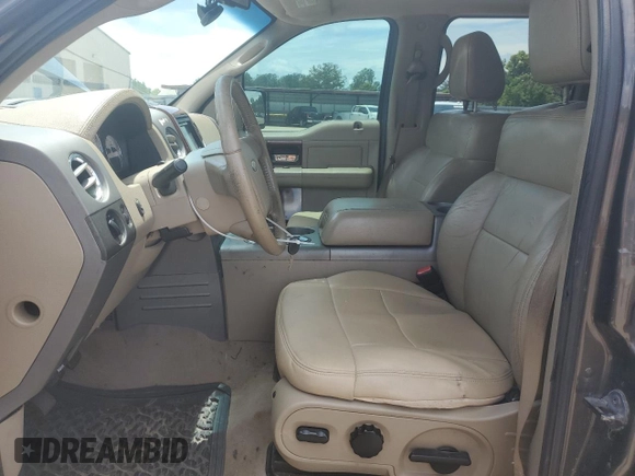 2007 Ford F-150 XLT with VIN 1FTPW14V77KD25879, listed as a Copart auction lot 58498505 with 177,059 mi miles and Salvage title. Bid and sale history available at DreamBid. Image 7.