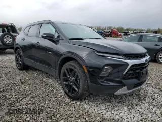2023 Chevrolet Blazer LT with VIN 3GNKBJR48PS178179, listed as a Copart auction lot 49096514 with 14,863 mi miles and Salvage title. Bid and sale history available at DreamBid. Image 4.