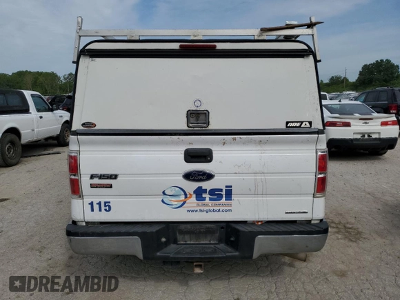 2014 Ford F-150 XL with VIN 1FTEW1CM7EKE85872, listed as a Copart auction lot 56217344 with 205,974 mi miles and Clean Title. Bid and sale history available at carsss.com. Image 6.