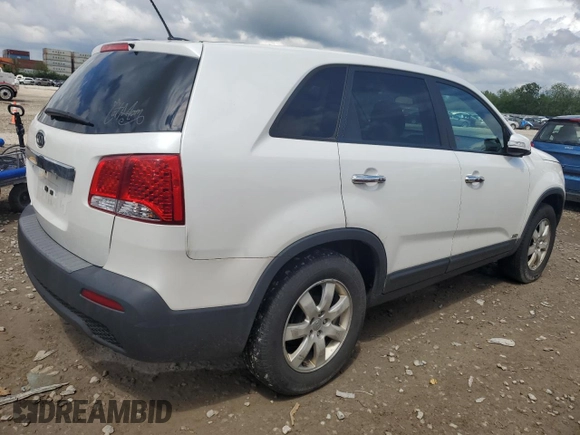 2012 Kia Sorento LX with VIN 5XYKTCA66CG212436, listed as a Copart auction lot 56780345 with 220,396 mi miles and Clean Title. Bid and sale history available at DreamBid. Image 3.