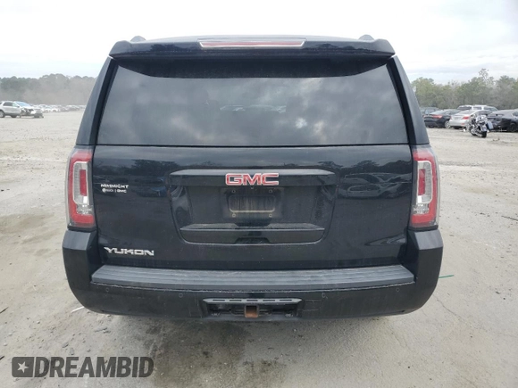 2015 GMC Yukon SLT with VIN 1GKS1BKC1FR615562, listed as a Copart auction lot 46374135 with 141,207 mi miles and Salvage Title. Bid and sale history available at carsss.com. Image 6.