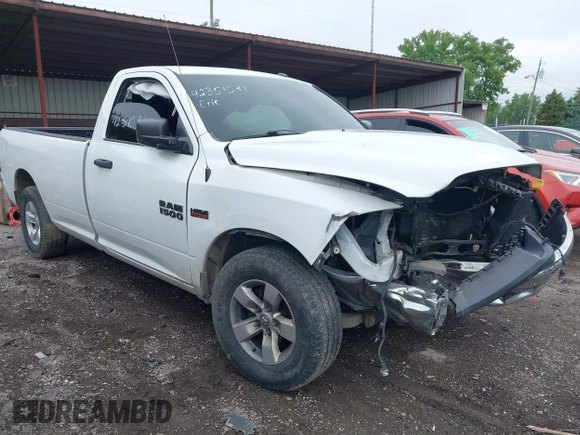 2015 Ram 1500 Tradesman with VIN 3C6JR6DT3FG595147, listed as a IAAI auction lot 42351531 with 116,821 mi miles and . Bid and sale history available at DreamBid. Image 1.