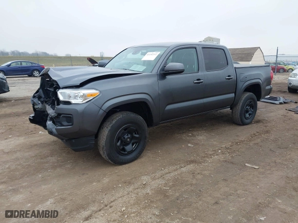 2022 Toyota Tacoma 4WD SR with VIN 3TMCZ5AN4NM519440, listed as a IAAI auction lot 41192212 with 42,304 mi miles. Bid and sale history available at carsss.com. Image 18.