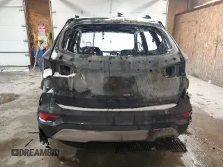 2017 Hyundai Santa Fe 2.4L with VIN 5XYZUDLB1HG383534, listed as a Copart auction lot 56553055 with Not provided miles and Salvage title. Bid and sale history available at DreamBid. Image 6.