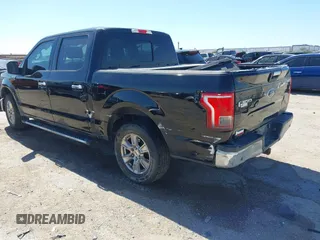 2017 Ford F-150 XL with VIN 1FTEW1CP3HKD06967, listed as a IAAI auction lot 41776230 with 165,388 mi miles. Bid and sale history available at carsss.com. Image 3.
