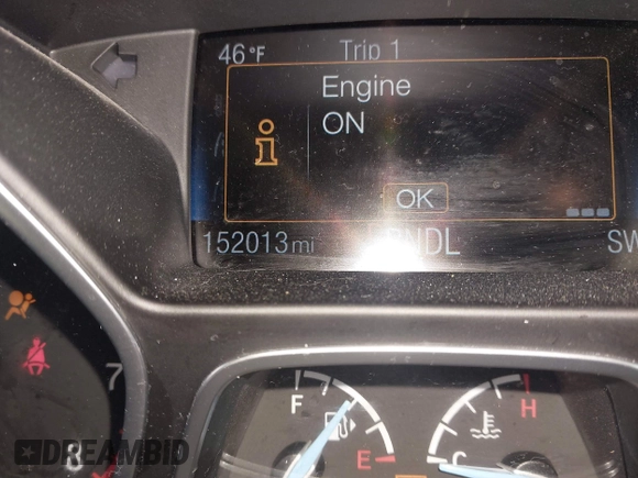 2015 Ford Focus SE with VIN 1FADP3F27FL350469, listed as a IAAI auction lot 41675087 with 152,013 mi miles. Bid and sale history available at carsss.com. Image 15.