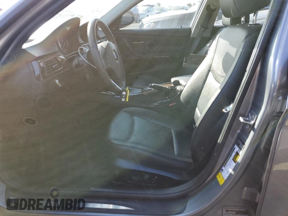 2012 BMW 3 Series 328i with VIN WBAUT9C56CA192315, listed as a Copart auction lot 55689934 with 103,319 mi miles and Salvage title. Bid and sale history available at DreamBid. Image 7.