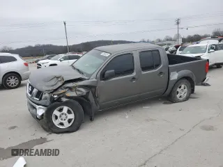 2005 Nissan Frontier 4WD LE with VIN 1N6AD07W65C449169, listed as a Copart auction lot 43958925 with 271,130 mi miles and Salvage Title. Bid and sale history available at carsss.com. Image 1.