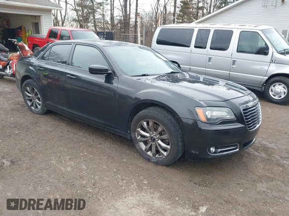 2014 Chrysler 300 with VIN 2C3CCAGT3EH236935, listed as a IAAI auction lot 41654801 with 181,006 mi miles. Bid and sale history available at carsss.com. Image 1.