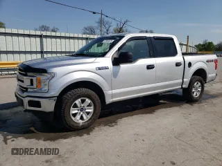 2018 Ford F-150 XL with VIN 1FTEW1EG8JFA80405, listed as a Copart auction lot 52584675 with 159,023 mi miles and Clean Title. Bid and sale history available at carsss.com. Image 1.