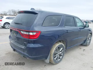 2017 Dodge Durango GT with VIN 1C4RDJDG3HC692032, listed as a IAAI auction lot 41857164 with 139,430 mi miles and . Bid and sale history available at carsss.com. Image 4.