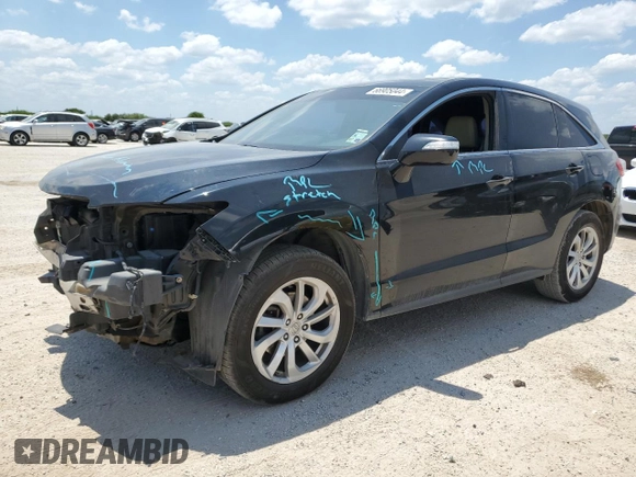 2016 Acura RDX Technology with VIN 5J8TB3H5XGL005192, listed as a Copart auction lot 66905044 with 145,786 mi miles and Salvage Title. Bid and sale history available at DreamBid. Image 1.