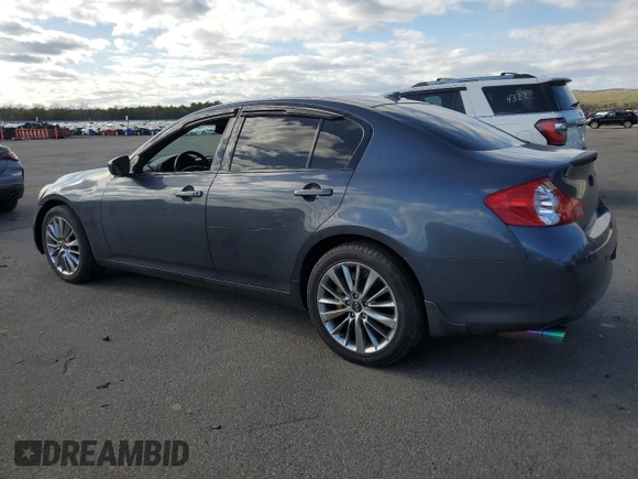 2013 Infiniti G37 x with VIN JN1CV6AR9DM759939, listed as a Copart auction lot 51767705 with Not Provided miles and Salvage Title. Bid and sale history available at carsss.com. Image 2.