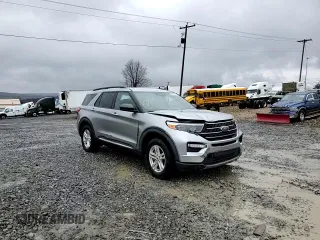 2020 Ford Explorer XLT with VIN 1FMSK8DH3LGB44781, listed as a Copart auction lot 52639065 with 44,670 mi miles and Salvage Title. Bid and sale history available at DreamBid. Image 12.