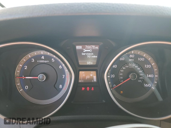 2017 Hyundai Elantra GT with VIN KMHD35LH8HU380003, listed as a Copart auction lot 72971854 with 76,678 mi miles and Non Repairable. Bid and sale history available at carsss.com. Image 9.