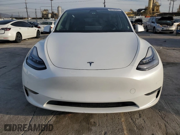 2021 Tesla Model Y Long Range z VIN 5YJYGDEE7MF090698, wystawiony jako Copart lot #44192555 z przebiegiem 78 907 mil mil oraz Szkoda całkowita • Salvage title. Historia ofert i sprzedaży dostępna na DreamBid. Obrazek 5.