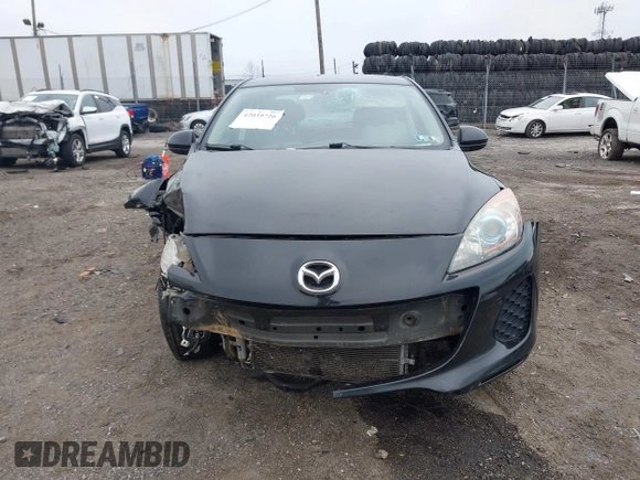2012 Mazda Mazda3 i Touring with VIN JM1BL1V84C1698504, listed as a IAAI auction lot 42039726 with Not Provided miles. Bid and sale history available at carsss.com. Image 11.