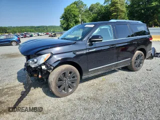 2022 Lincoln Navigator Reserve with VIN 5LMJJ2LT0NEL15306, listed as a Copart auction lot 60524245 with 20,385 mi miles and Salvage title. Bid and sale history available at DreamBid. Image 1.