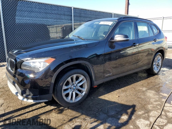 2015 BMW X1 xDrive28i with VIN WBAVL1C5XFVY31850, listed as a Copart auction lot 77491614 with 112,442 mi miles and Clean Title. Bid and sale history available at carsss.com. Image 1.