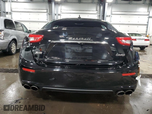 2017 Maserati Ghibli S Q4 z VIN ZAM57RTA0H1196498, wystawiony jako Copart lot #79911364 z przebiegiem 69 950 mil mil oraz Szkody całkowita. Historia ofert i sprzedaży dostępna na DreamBid. Obrazek 6.