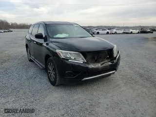 2014 Nissan Pathfinder S with VIN 5N1AR2MM9EC722474, listed as a Copart auction lot 47622235 with 97,428 mi miles and Salvage Title. Bid and sale history available at carsss.com. Image 12.