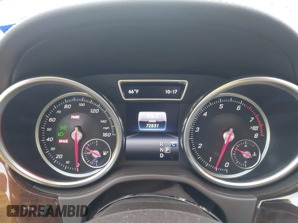 2019 Mercedes-Benz GLS with VIN 4JGDF6EE6KB234119, listed as a IAAI auction lot 41900493 with 72,831 mi miles. Bid and sale history available at carsss.com. Image 7.