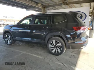 2025 Volkswagen Atlas SE z VIN 1V2WR2CA7SC519675, wystawiony jako Copart lot #55693255 z przebiegiem 3 869 mil mil oraz Czysty tytuł • Clean title. Historia ofert i sprzedaży dostępna na DreamBid. Obrazek 2.