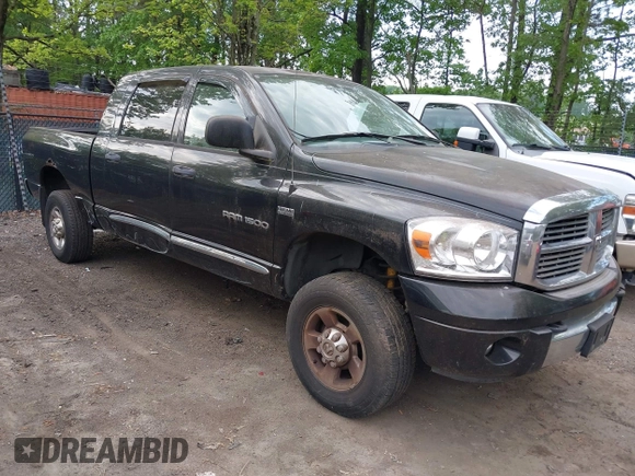 2006 Dodge 1500 SLT with VIN 3D7KS19D96G207169, listed as a IAAI auction lot 42086022 with 284,130 mi miles. Bid and sale history available at carsss.com. Image 1.