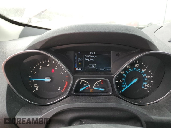 2016 Ford Escape Titanium with VIN 1FMCU9JX1GUC72265, listed as a Copart auction lot 48958575 with 65,313 mi miles and Salvage Title. Bid and sale history available at carsss.com. Image 9.