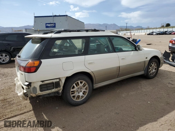 2002 Subaru Legacy Outback L.L. Bean with VIN 4S3BH806827647129, listed as a Copart auction lot 52452145 with 84,846 mi miles and Salvage title. Bid and sale history available at DreamBid. Image 3.