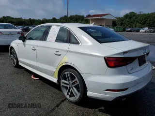 2018 Audi A3 Sedan Premium Plus with VIN WAUJ8GFF4J1075018, listed as a Copart auction lot 61548463 with 24,975 mi miles. Bid and sale history available at carsss.com. Image 2.