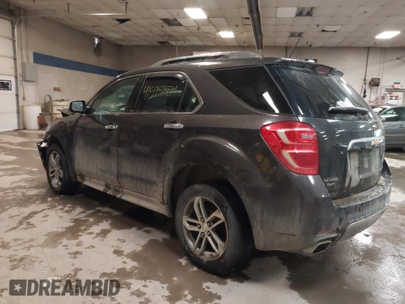2016 Chevrolet Equinox LTZ with VIN 2GNFLGE35G6120379, listed as a IAAI auction lot 41595354 with 112,413 mi miles. Bid and sale history available at carsss.com. Image 3.