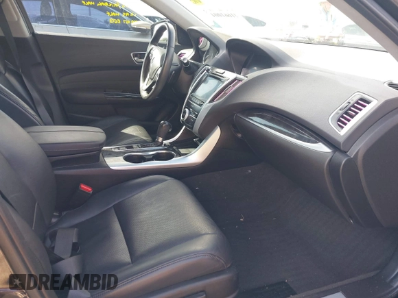 2020 Acura TLX w/Technology Pkg with VIN 19UUB1F57LA016345, listed as a IAAI auction lot 41661004 with 66,501 mi miles. Bid and sale history available at carsss.com. Image 5.
