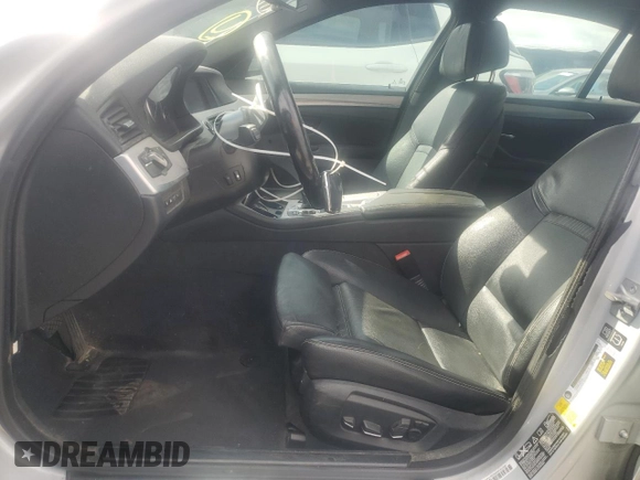2014 BMW 5 Series 535i xDrive with VIN WBA5B3C50ED538414, listed as a Copart auction lot 44180645 with 158,560 mi miles and Salvage Title. Bid and sale history available at carsss.com. Image 7.
