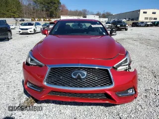 2022 Infiniti Q60 Luxe with VIN JN1EV7KKXNM600672, listed as a Copart auction lot 45350345 with 20,941 mi miles and Salvage Title. Bid and sale history available at DreamBid. Image 5.