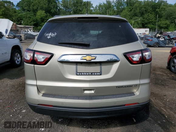 2015 Chevrolet Traverse LT with VIN 1GNKRGKD8FJ368184, listed as a Copart auction lot 57404575 with 99,397 mi miles and Salvage title. Bid and sale history available at DreamBid. Image 6.