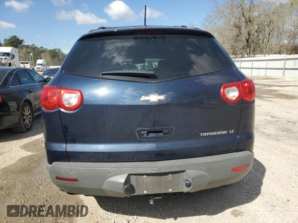 2012 Chevrolet Traverse 1LT with VIN 1GNKRGED7CJ342876, listed as a Copart auction lot 47666155 with 151,864 mi miles and Salvage Title. Bid and sale history available at DreamBid. Image 6.