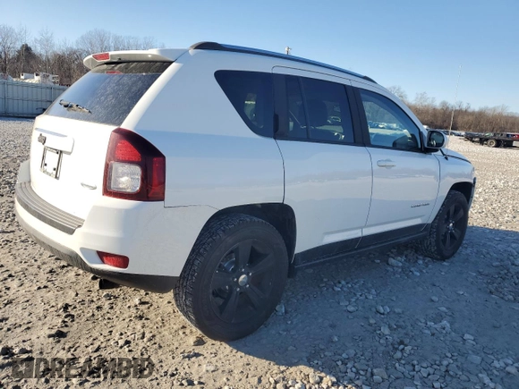 2015 Jeep Compass Latitude with VIN 1C4NJDEBXFD151871, listed as a Copart auction lot 44504465 with 74,371 mi miles and Salvage Title. Bid and sale history available at carsss.com. Image 3.