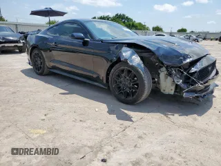 2018 Ford Mustang EcoBoost with VIN 1FA6P8TH1J5181481, listed as a Copart auction lot 59443525 with 67,617 mi miles and Salvage title. Bid and sale history available at DreamBid. Image 4.