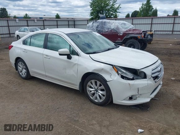 2016 Subaru Legacy Premium with VIN 4S3BNAC60G3009953, listed as a IAAI auction lot 42609541 with 124,799 mi miles and . Bid and sale history available at DreamBid. Image 1.