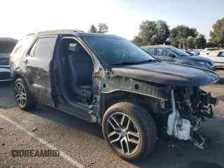 2017 Ford Explorer Sport с VIN 1FM5K8GT2HGE00414, выставлен на аукционе Copart как лот 64526204 с пробегом 69 300 миль миль и Списание • Salvage title. История ставок и продаж доступна на DreamBid. Изображение 4.