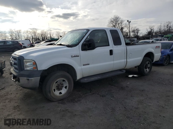 2007 Ford F-250 XL with VIN 1FTSX21PX7EB17805, listed as a Copart auction lot 83568084 with 237,111 mi miles and Clean Title. Bid and sale history available at DreamBid. Image 1.