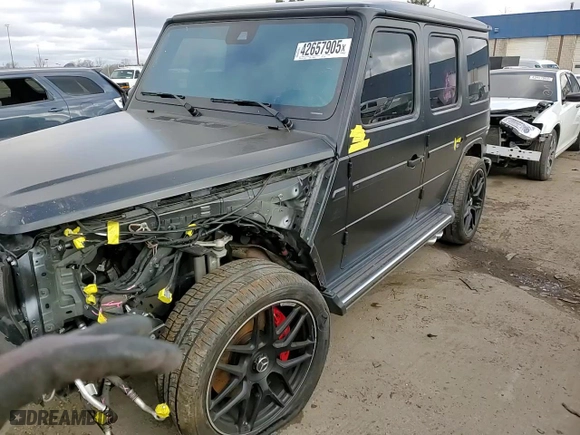 2022 Mercedes-Benz G-Class AMG G 63 with VIN W1NYC7HJ7NX456164, listed as a Copart auction lot 42657905 with NaN miles and Clean Title. Bid and sale history available at carsss.com. Image 11.