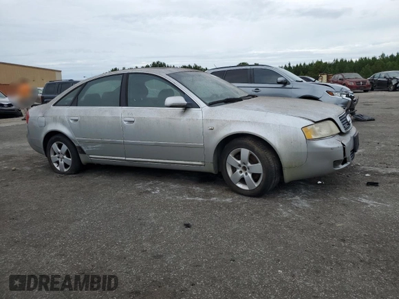 2002 Audi A6 3.0L with VIN WAULT64B42N127940, listed as a Copart auction lot 69907704 with 0 mi miles and Clean Title. Bid and sale history available at carsss.com. Image 4.
