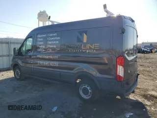 2018 Ford Transit with VIN 1FTYR2CM6JKA09519, listed as a Copart auction lot 51443855 with 177,239 mi miles and Salvage Title. Bid and sale history available at DreamBid. Image 2.