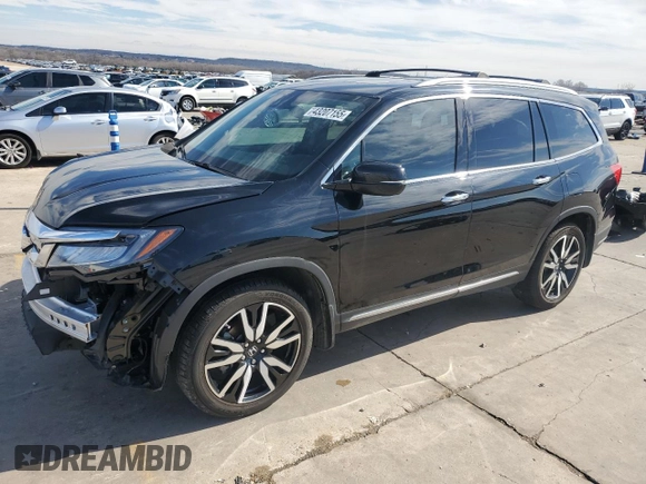2022 Honda Pilot Touring 7-Passenger с VIN 5FNYF5H64NB003094, выставлен на аукционе Copart как лот 43207155 с пробегом 34 394 миль миль и Списание • Salvage title. История ставок и продаж доступна на DreamBid. Изображение 1.
